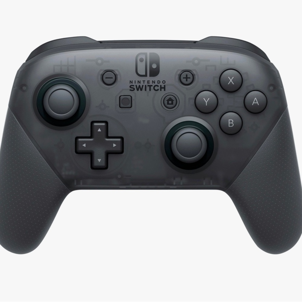 x2 Nintendo Switch Wireless Pro Controllers - Black
